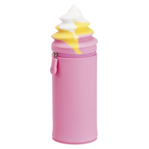 Cartuchera de goma en forma de helado 20 x 7 x 7 cm