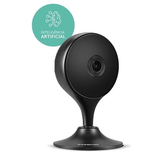 Cámara Wi-Fi INTELBRAS Mibo IM3 con SD negra