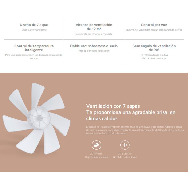 Ventilador-de-pie-XIAOMI-MI-Smart-Fan-2-lite-0