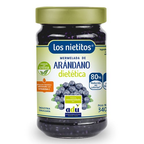 Mermelada arándanos cero LOS NIETITOS 340g
