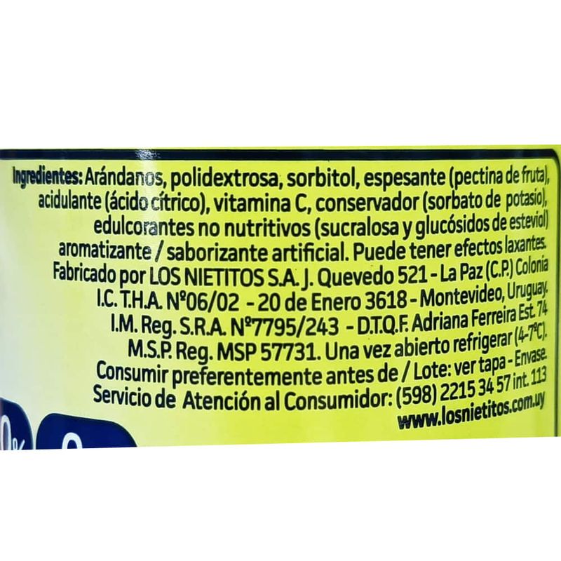 Mermelada-arandanos-cero-LOS-NIETITOS-340g-1