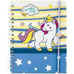 Libreta-de-deberes-tapa-dura-con-elastico-unicornio-0