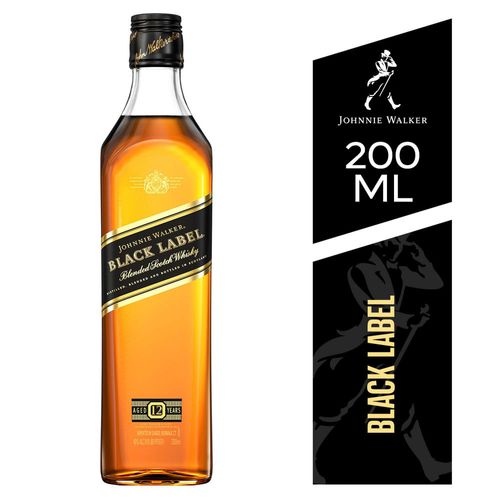 Whisky Escocés JOHNNIE WALKER Negro petaca
