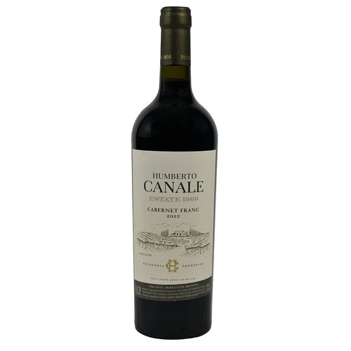 Vino Tinto Cabernet Franc HUMBERTO CANALE Estate 750 ml