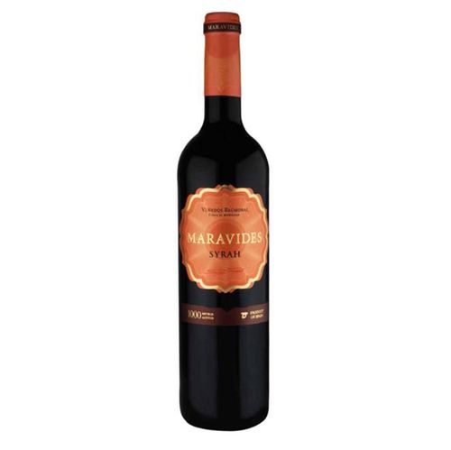 Vino Tinto Syrah Maravides 750 ml