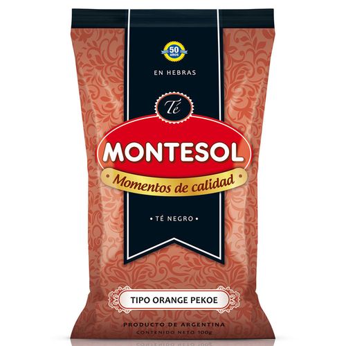 Té MONTESOL puro de brasil 100 g