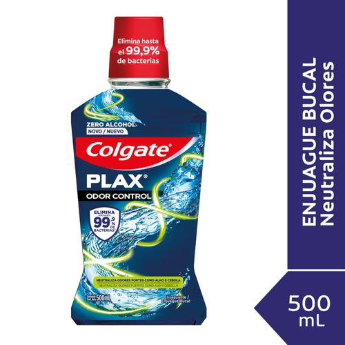 Enjuague COLGATE Plax Odor Control 500 ml