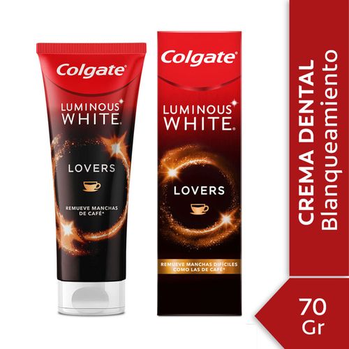 Crema dental COLGATE Luminous White coffee staing