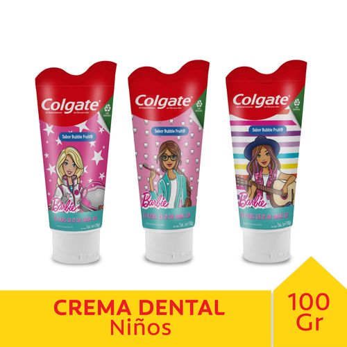 Crema dental COLGATE Junior Barbie 90 g
