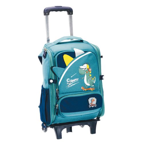 Mochila DINO con carro 40x15x31 cm 2 colores