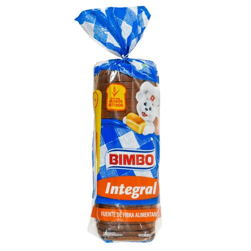 Pan Integral BIMBO 620 g