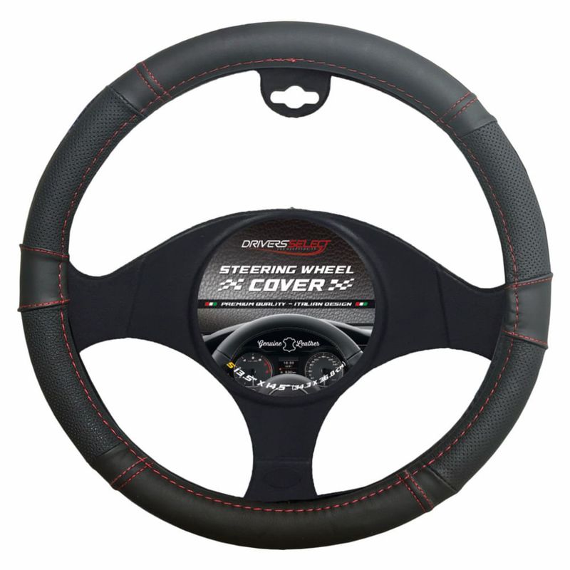 Cubrevolante-100--cuero-hilo-rojo-1