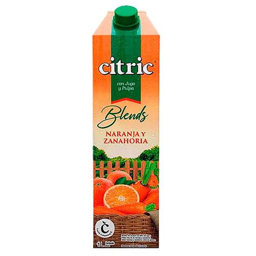 Jugo CITRIC Blend naranja zanahoria cj.1L