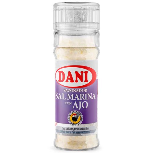 Sal Marina con Ajo con Molinillo DANI 90 g