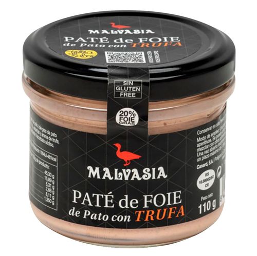 Paté de Foie de Pato con Trufa MALVASIA 110 g