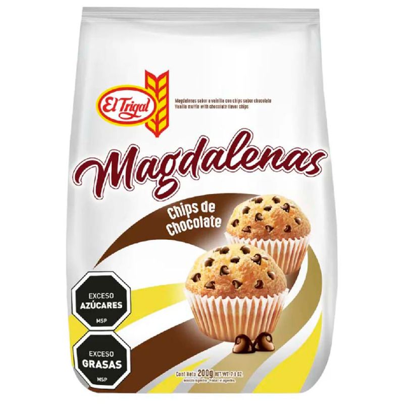Magdalenas-Chips-Chocolate-EL-TRIGAL-200-g-0