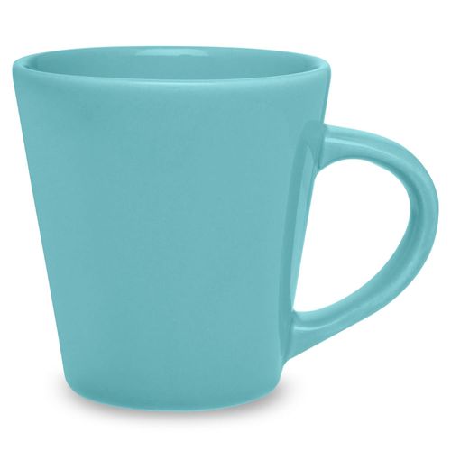 Taza drop 250 ml ceramica celeste
