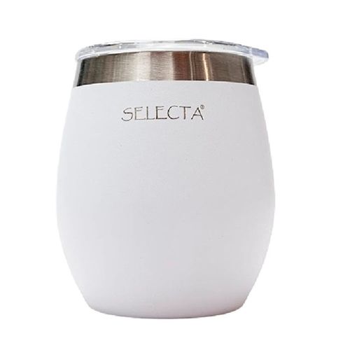Mate 240 ml acero inoxidable doble pared Blanco AQUA