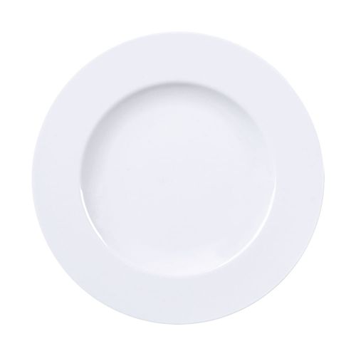 Plato postre 21 cm Porcelana Blanco Maria Augusta