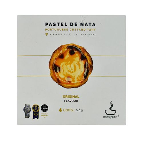 Pastel de Nata BY FOODS x 4 un. cj. 240 g