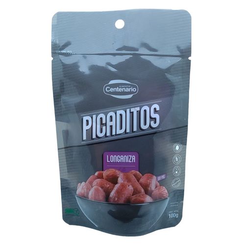 Picaditos longaniza sin piel CENTENARIO 100 g