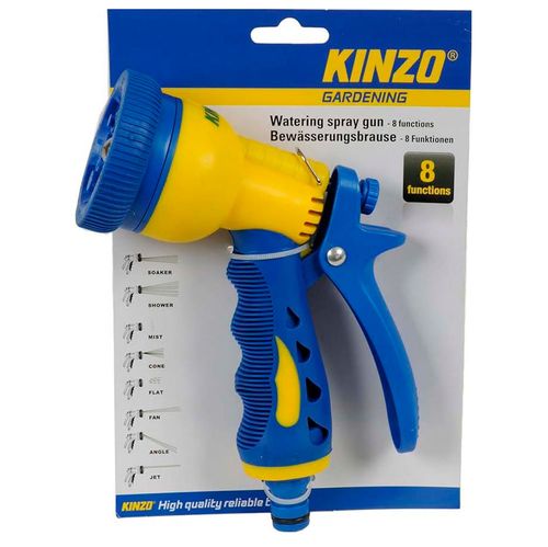 Pistola de Riego KINZO 8 funciones