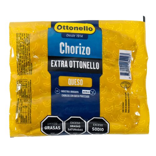 Chorizo Extra con Queso OTTONELLO x 3 un.