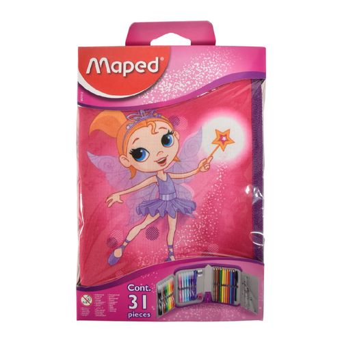 Cartuchera completa 1 piso MAPED Fairy