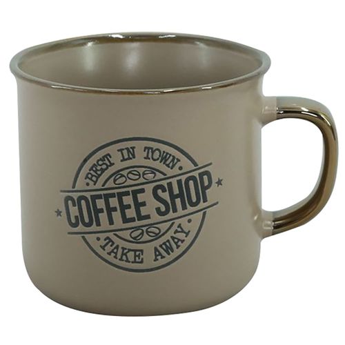 Jarro Cerámica 285 ml Coffee Shop Marrón