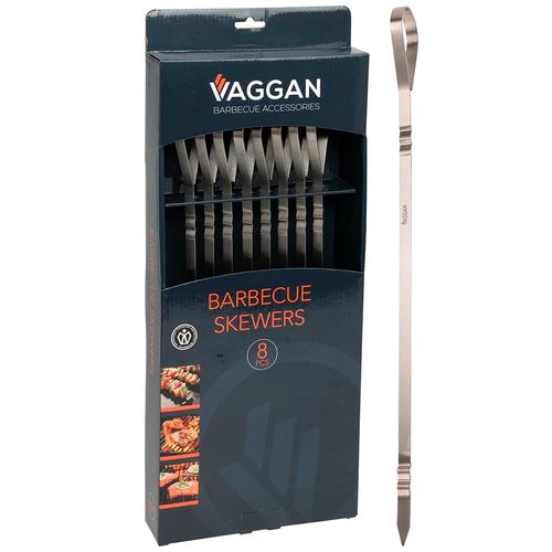 Set x8 Pinchos 41 cm para Parrilla