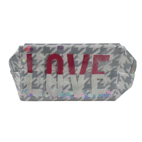 Cartuchera Love 18 x 10 x 18 cm 3 colores