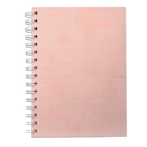 Cuaderno A5 Doble Espiral 80h Varios Colores