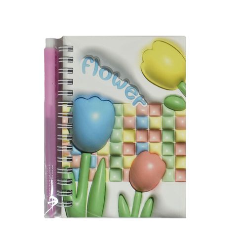Libreta de Deberes A6 35 hojas + Lapicera Tulipán