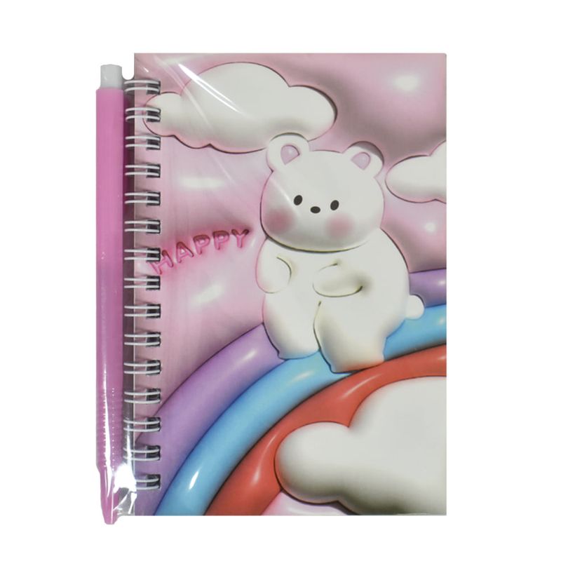 Libreta-de-Deberes-A6-35-hojas---Lapicera-Osito-0