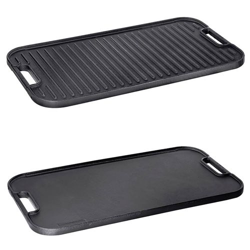 Plancha doble de hierro 47,9x27,9x1,8 cm