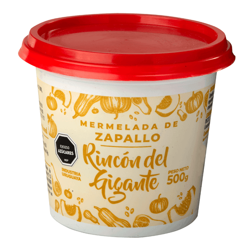 Mermelada de zapallo RINCON DEL GIGANTE 500 g