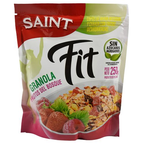 Granola fit SAINT frutos rojos 250 g