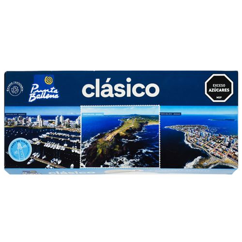 Pack x 6 alfajor clásico PUNTA BALLENA merengue 210 g
