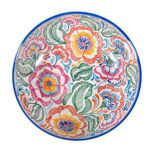 Ensaladera Irregular Melamina/Bambú 30.5 cm