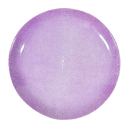 Plato Llano Irregular Melamina/Bambú 279 cm lila