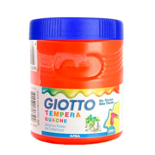Témpera GIOTTO 250 g Rojo Fuego