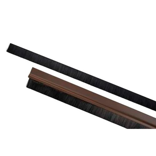 Zócalo PVC Autoadhesivo con cepillo 100 cm marrón