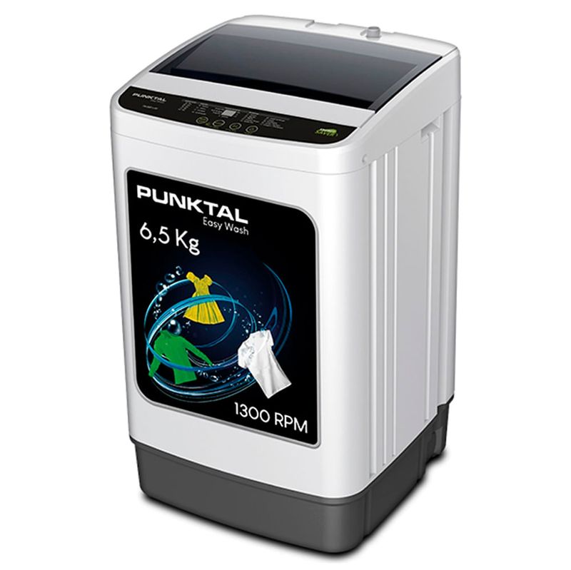 Lavarropa-PUNKTAL-Pk-065-carga-superior-65-kg-1300-rpm-gris-Lavarropa-PUNKTAL-Pk-065-65-kg-1300-rpm-Gris-0