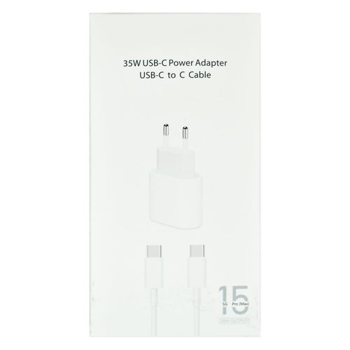 Cargador 35w con Cable C a C 1 m