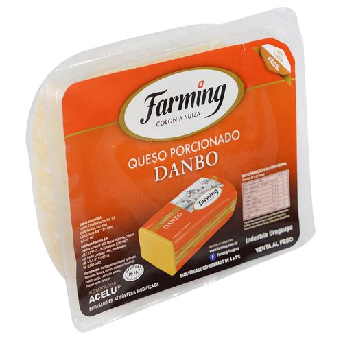 Queso Danbo fraccionado FARMING 400 g