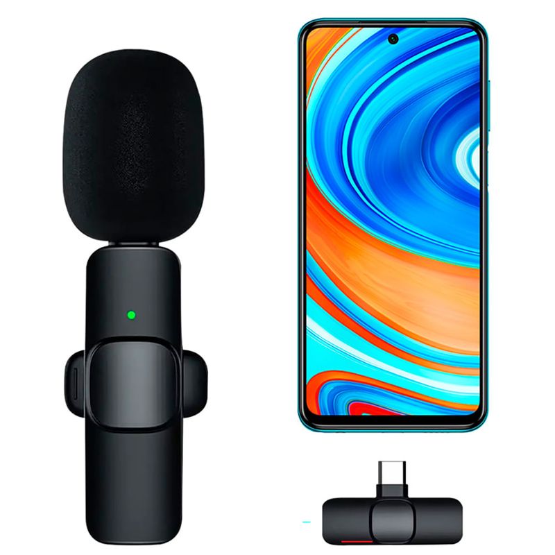 Microfono-Inalambrico-Tipo-C-Mod-K8-C-Microfono-Inalambrico-TREQA-Tipo-C-Mod-K8-C-0