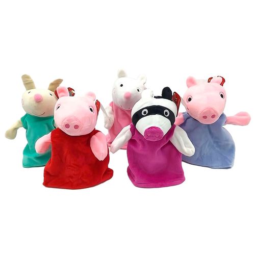 Titeres Peppa y Sus Amigos 20 cm