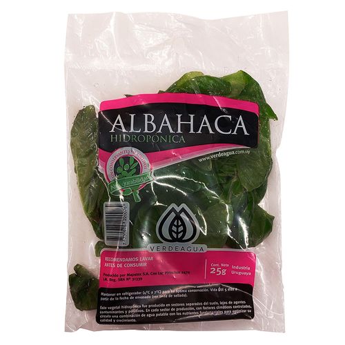 Albahaca Hidropónica 25 g