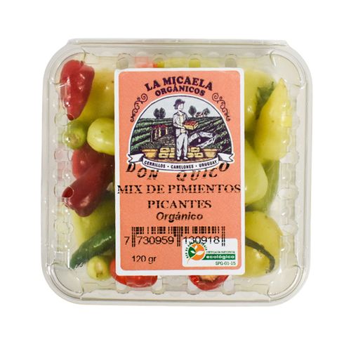 Mix de Pimientos Picantes Orgánico 120 g