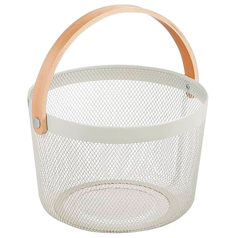Canasto-Redondo-26x26x177-cm-Acero-Blanco-con-Asa-0